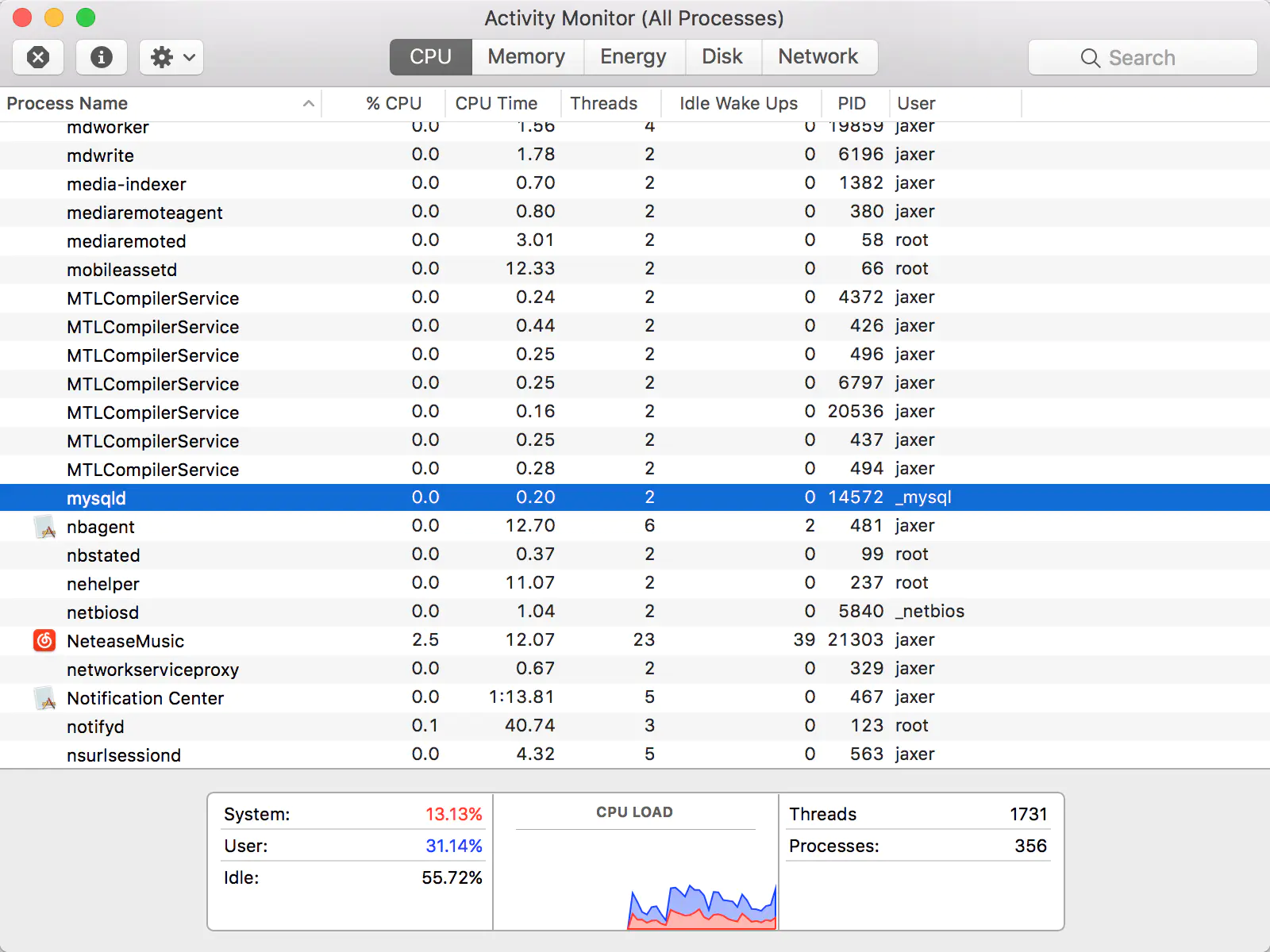 mac下mysql无法启动mysql