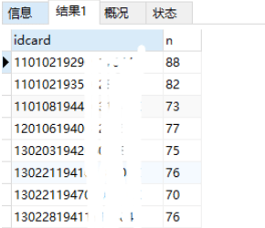 mysql怎么查找年龄段