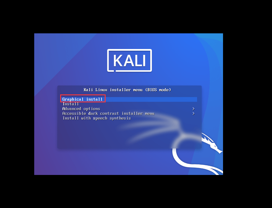 kali2022.1安装教程