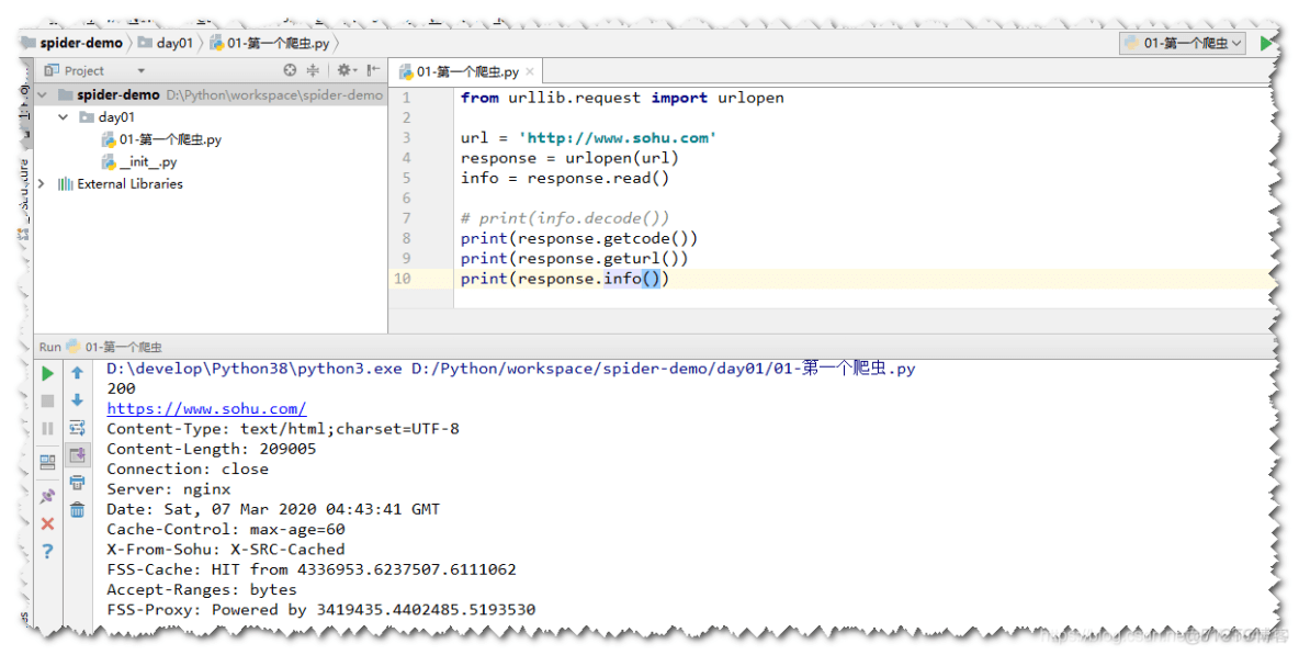 Python爬虫基础：简单的爬虫入门示例（urllib库）_文章