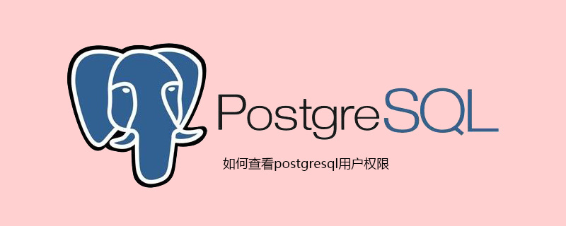 如何查看postgresql用户权限