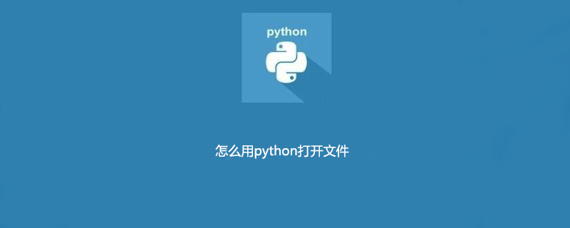 怎么用python打开文件