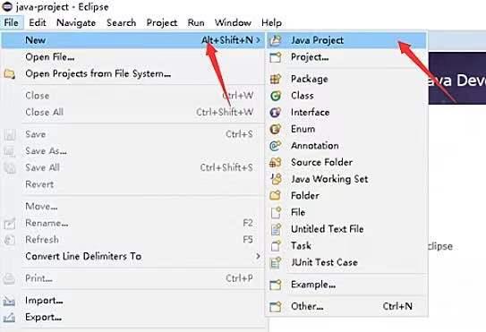 java项目使用eclipse建立的方法