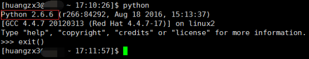 linux如何看Python版本