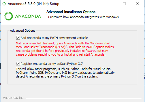 anaconda安装不了怎么解决？