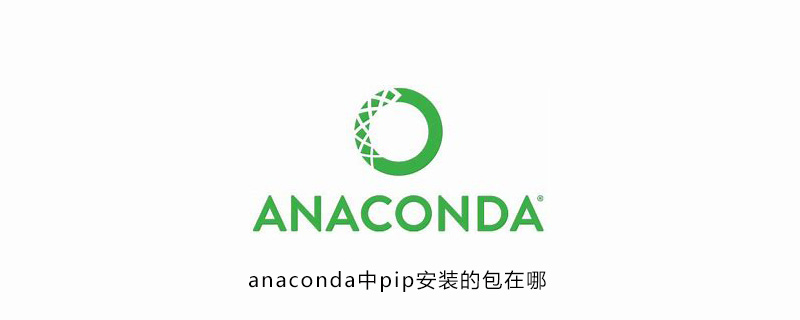 anaconda中pip安装的包在哪