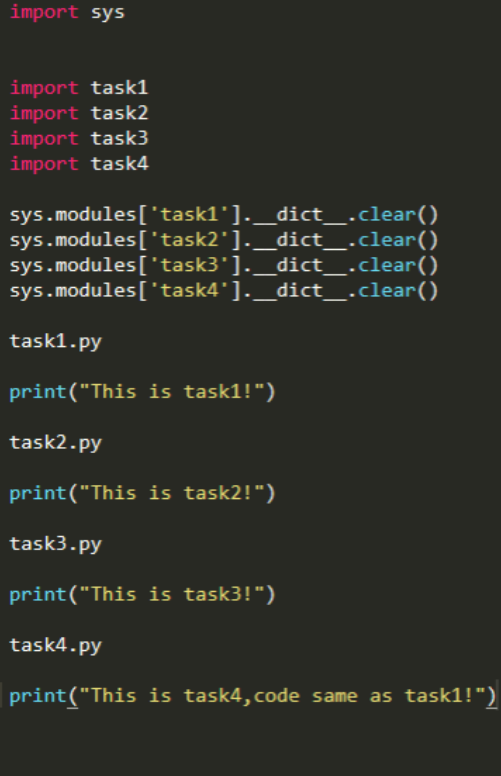 Python一次调用多个脚本怎么实现？