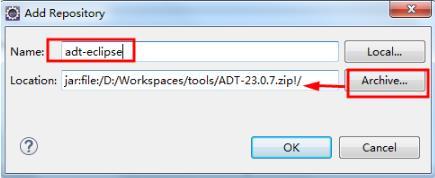 adt怎么导入到eclipse中？