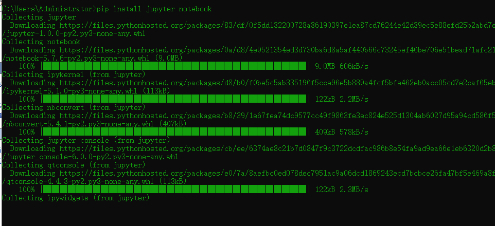 怎样在python里安装jupyter？