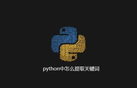 python中怎么提取关键词