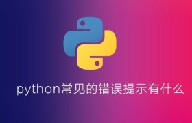 python常见的错误提示有什么