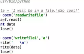 python写文件及数据处理的简单操作