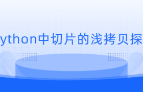 python 切片的浅拷贝 python 切片的浅拷贝