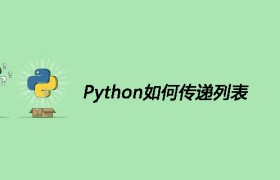 Python如何传递列表