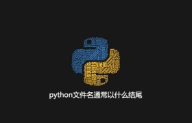 python文件名通常以什么结尾