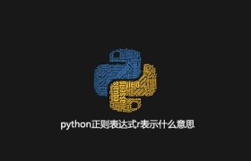 python正则表达式r表示什么意思