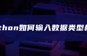 python如何输入数据类型检查 python如何输入数据类型检查