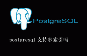 postgresql支持多索引吗 postgresql支持多索引吗