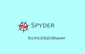 怎么中止正在运行的spyder 怎么中止正在运行的spyder