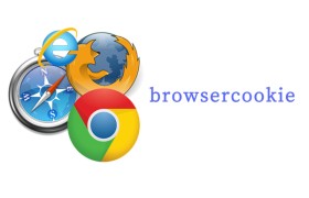 使用browsercookie从浏览器获取cookies