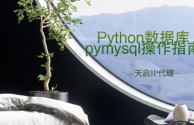 Python数据库pymysql操作指南（看一遍就懂）