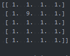 python如何定义矩阵