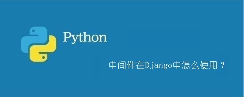 中间件在Django中怎么使用？