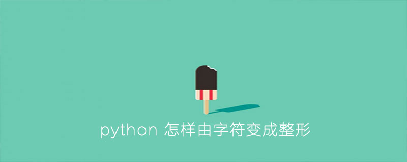 python怎样由字符变成整形