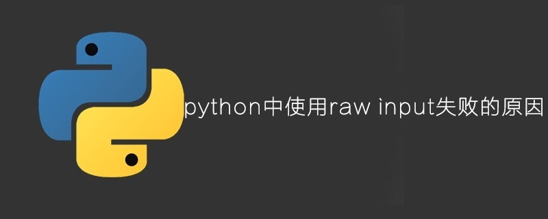 python中使用raw