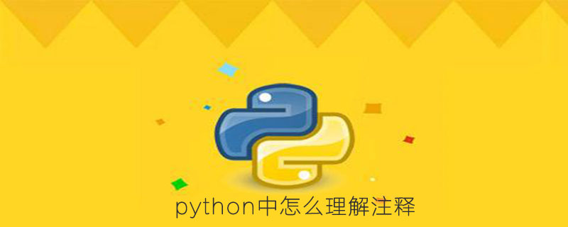 python中怎么理解注释