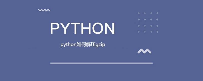 python如何解压gzip