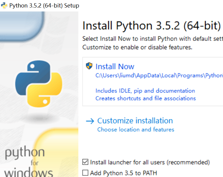 python3.5如何安装