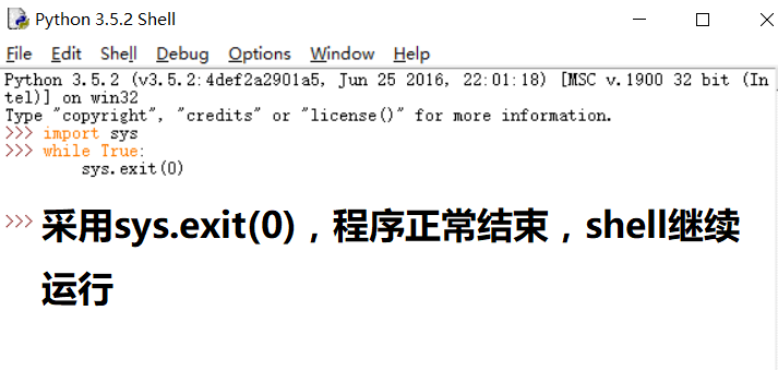 python如何终止程序运行