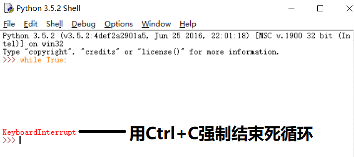 python如何结束程序运行