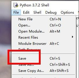 怎样保存python文件