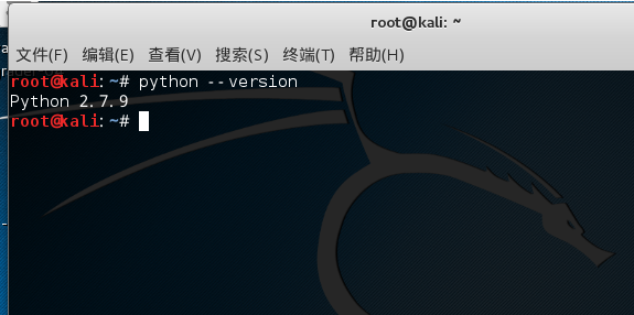 kali如何安装python