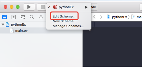 xcode如何编译python