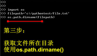 python怎么得到文件所在路径