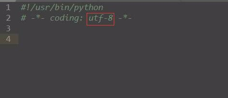 python3开头如何设置utf-8