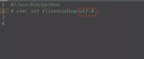 python3开头如何设置utf-8