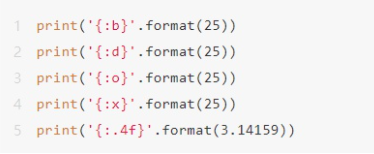python3怎么数值格式化输出