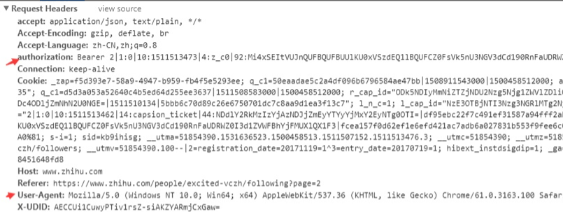 python爬虫如何采集知乎信息汇总