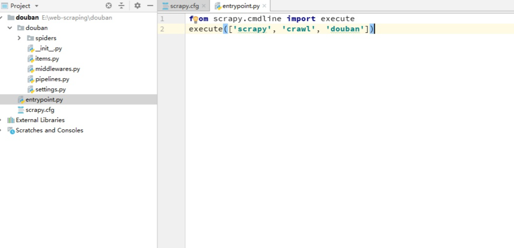 在IDE中能否调试scrapy框架