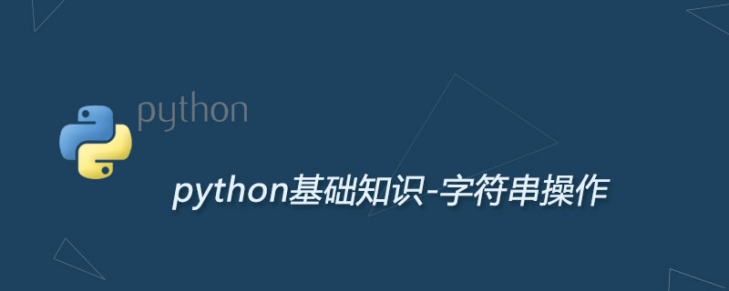 Python字符串及基本操作（入门必看）