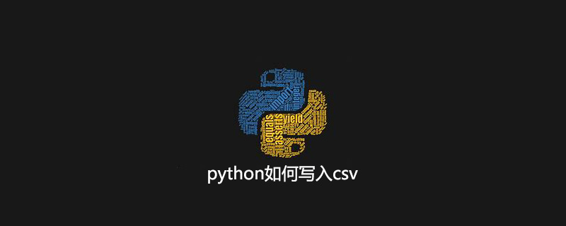 python如何写入csv