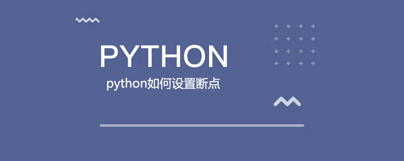 python如何设置断点