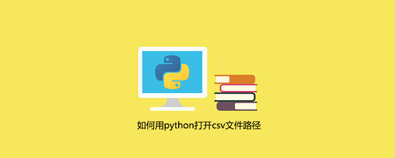 如何用python打开csv文件路径