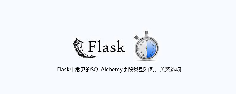 Flask中常见的SQLAlchemy字段类型和列、关系选项