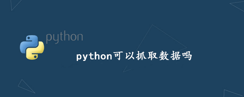 python可以抓取数据吗